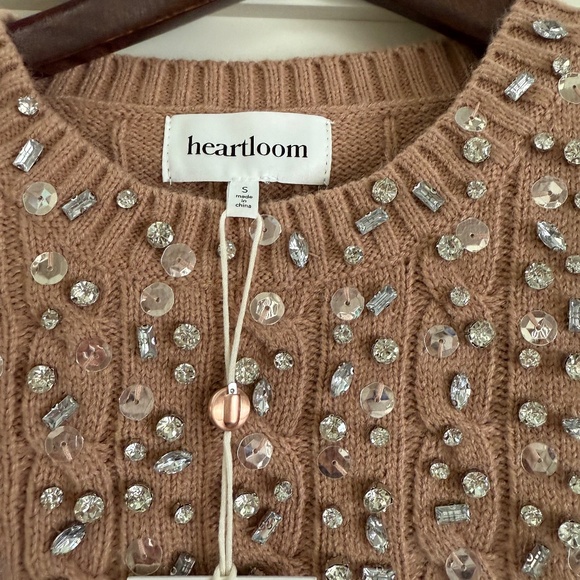 Heartloom June Sweater Nude NWT - Picture 6 of 7